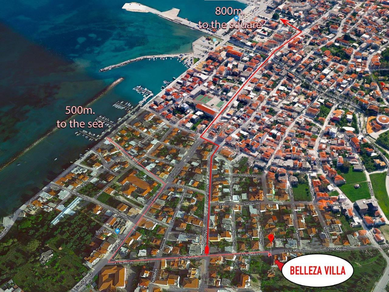 Belleza Villa Lixouri Buitenkant foto